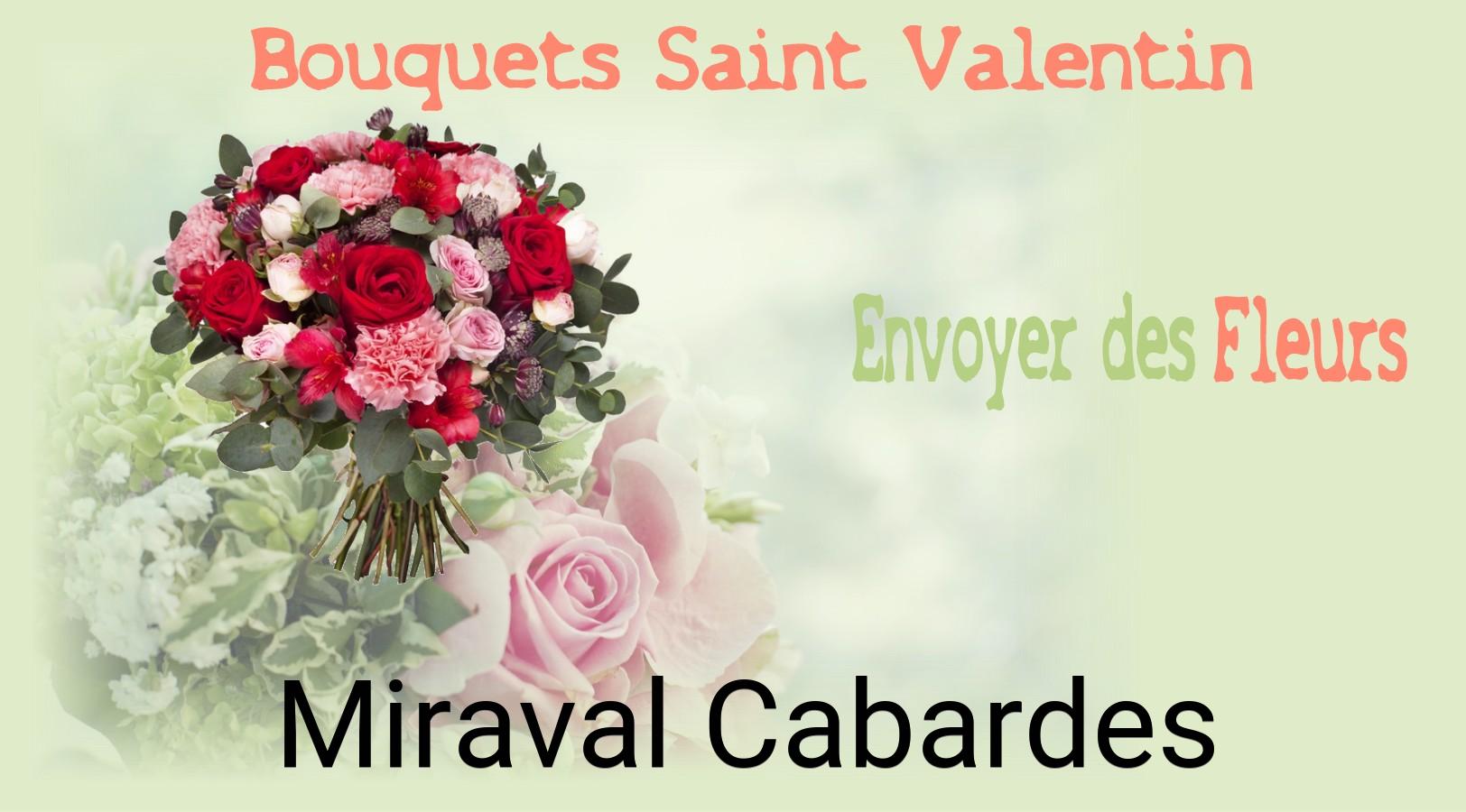 Roses de Saint-Valentin livrées à Miraval-Cabardes